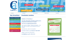 Desktop Screenshot of cadreci.be